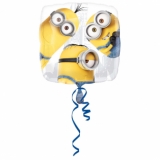 Hračka - Héliový balón biely - Minions - 46 cm 