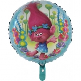 Hračka - Héliový balón Poppy - Trollovia - 45 cm 