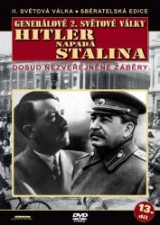 DVD Film - Generálové 2. světové války - Hitler napadá Stalina (pošetka)
