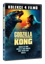 DVD Film - Godzilla a Kong kolekcia 4DVD