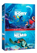 DVD Film - Hledá se Nemo + Hledá se Dory kolekce