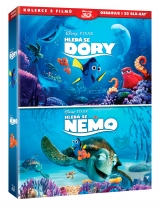 BLU-RAY Film - Hledá se Nemo + Hledá se Dory kolekce 4BD (3D+2D)