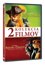 DVD Film - Kocúr v čižmách kolekcia 1.+2. (2DVD)