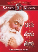 DVD Film - Kolekce: Santa Klaus Trilogie (3 DVD)