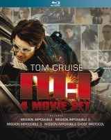 BLU-RAY Film - Mission: Impossible kolekce 1-4. 4BD
