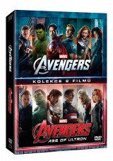 DVD Film - Avengers kolekce 1.-2. 2DVD