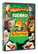 DVD Film - Kolekce z Madagaskaru (4 DVD)
