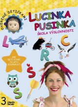 DVD Film - LUCINKA PUSINKA 3 - ŠKOLA VÝSLOVNOSTI