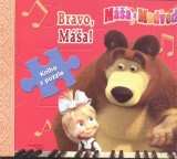 Kniha - Máša a medveď - Bravo, Máša! - kniha s puuzle
