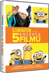 DVD Film - Mimoni + Ja, zloduch: kolekcia 5 filmov (5DVD)