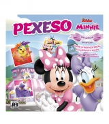 Hračka - Pexeso a omalovánka - Minnie Mouse - 21,5 x 21,5 cm