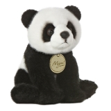 Hračka - Plyšová panda sedící - Miyoni (19 cm)