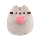 Hračka - Plyšová Pusheen se srdíčkem - Pusheen - 24 cm