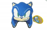 Hračka - Plyšový polštář Sonic 3D hlava - Sonic the Hedgehog - 35 cm