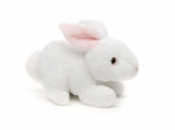 Hračka - Plyšová zajíček bílý - Authentic Edition - 15 cm