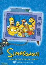 DVD Film - Simpsonovci - 4.séria (4 DVD) (seriál)