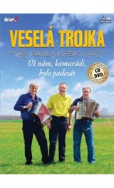 DVD Film - VESELÁ TROJKA PAVLA KRŠKY - Už nám, kamarádi, bylo padesát 1CD+1DVD