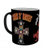 Hrnek Guns N Roses - kříž měnící se 295 ml