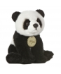 Plyšová panda sedící - Miyoni (19 cm)