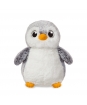 Plyšový tučňák šedo-bílý - Pom Pom (23 cm)