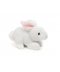 Plyšová zajíček bílý - Authentic Edition - 15 cm