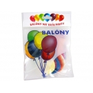 Hračka - Balón guľa  A100,10ks v balení