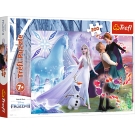 Hračka - Puzzle 200 Magický svet Frozen 2