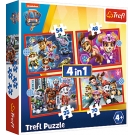 Hračka - Puzzle 4v1Paw Patrol
