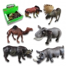 Hračka - Zvieratká divoké 13cm, 6ks v dbx