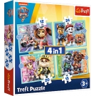 Hračka - Puzzle 4v1 Paw Patrol