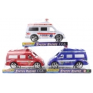 Hračka - Auto záchranári na zotrvačník, 21cm