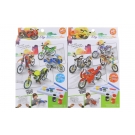 Hračka - Motorky 2 druhy maľovacie 26,5cm        
