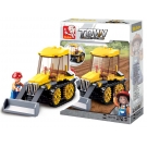 Hračka - Stavebnica Buldozér pásový 132ks