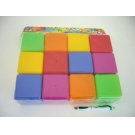 Hračka - Kocky plastové 12ks