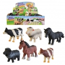 Hračka - Zvieratká domáce strečové 12ks v dbx