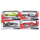 Hračka - Formula kovová 4 druhy,15cm          