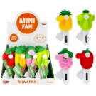 Hračka - Ventilátor ovocie 6x16cm