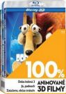 BLU-RAY Film - 3 BD 100% 3D animované (3x 3D Bluray)