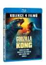 BLU-RAY Film - Godzilla a Kong kolekce 4BD