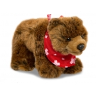 Hračka - Plyšový medvěď s červeným šátkem - Authentic Edition 25 cm