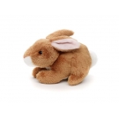 Hračka - Plyšová zajíček hnědý - Authentic Edition - 15 cm