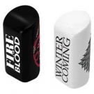 Hračka - Solnička a pepřenka Game of Thrones - Stark & Targaryen